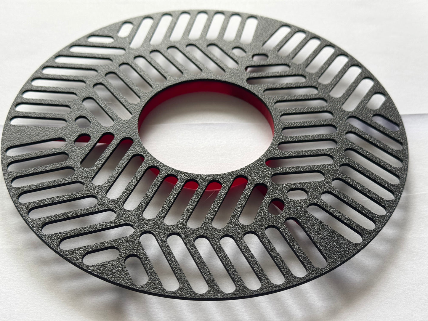 Maschera Tri-Bahtinov Bi-Color Nera e Rossa per SC Celestron C8 Edge