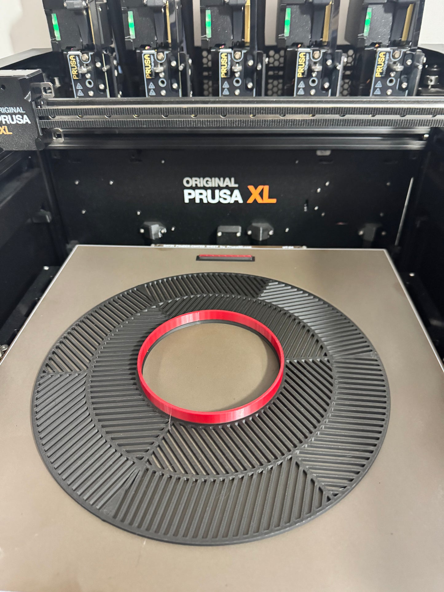 Maschera Tri-Bahtinov Bi-Color Nera e Rossa per SC Celestron Edge HD11 + Hyperst