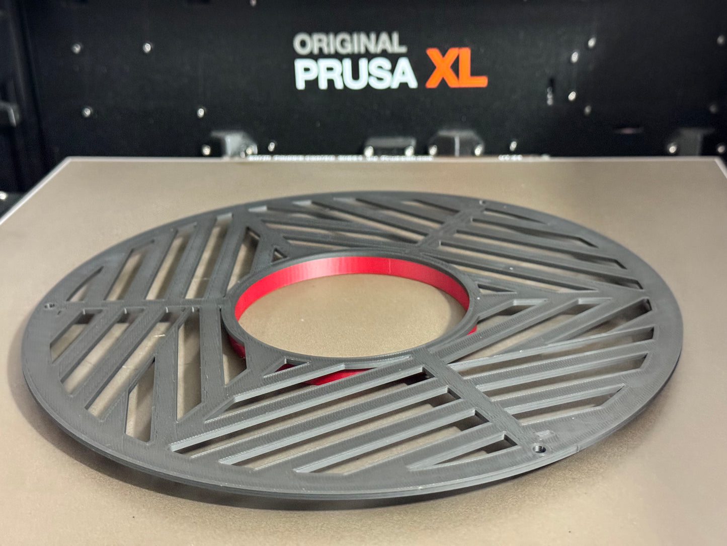 Maschera Tri-Bahtinov Bi-Color Nera e Rossa per SC Celestron C9.25