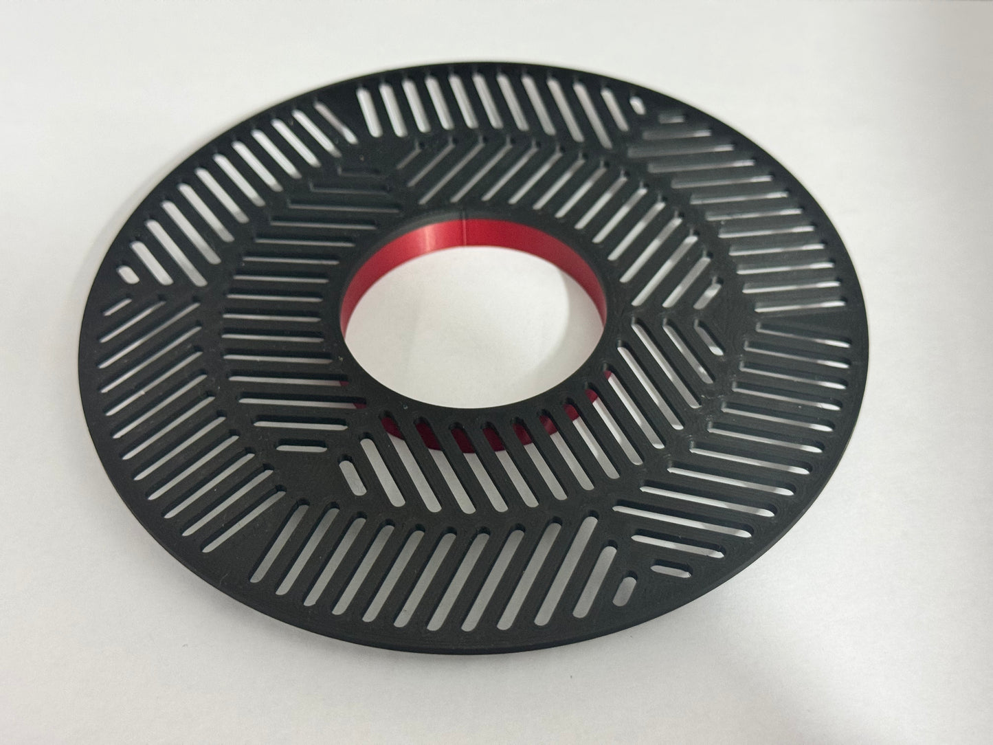 Maschera Tri-Bahtinov Bi-Color Nera e Rossa per SC Celestron C5