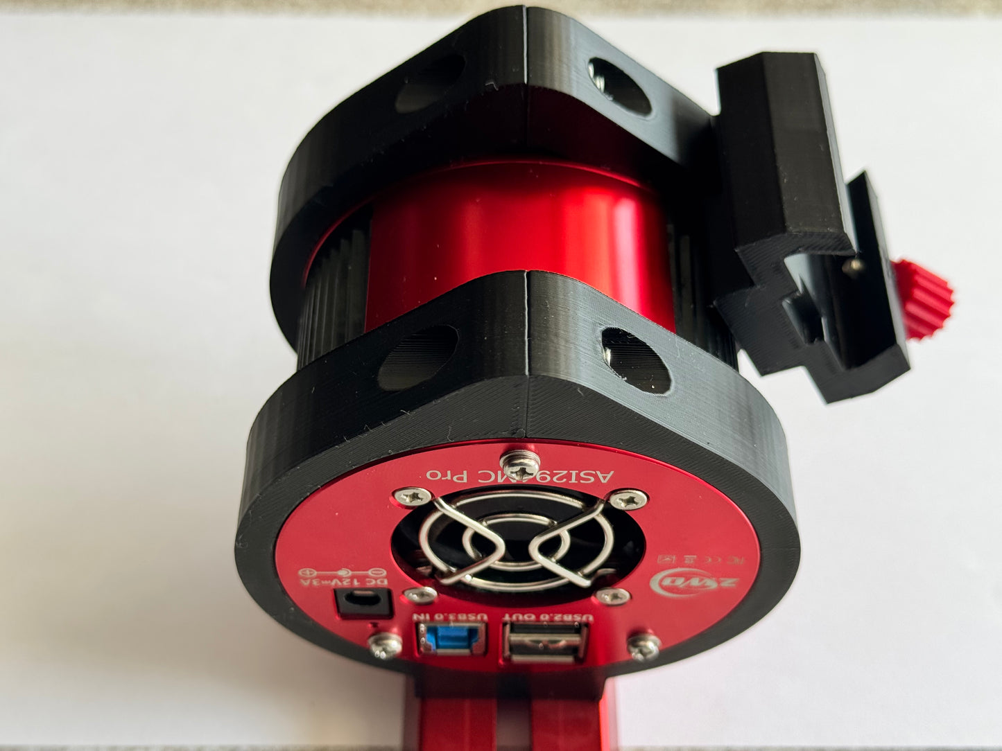 Anelli + Supporto Cercatore per ZWO ASI (78mm) – Compatibile con 174 / 183 / 294 / 385 / 533 / 1600 Pro