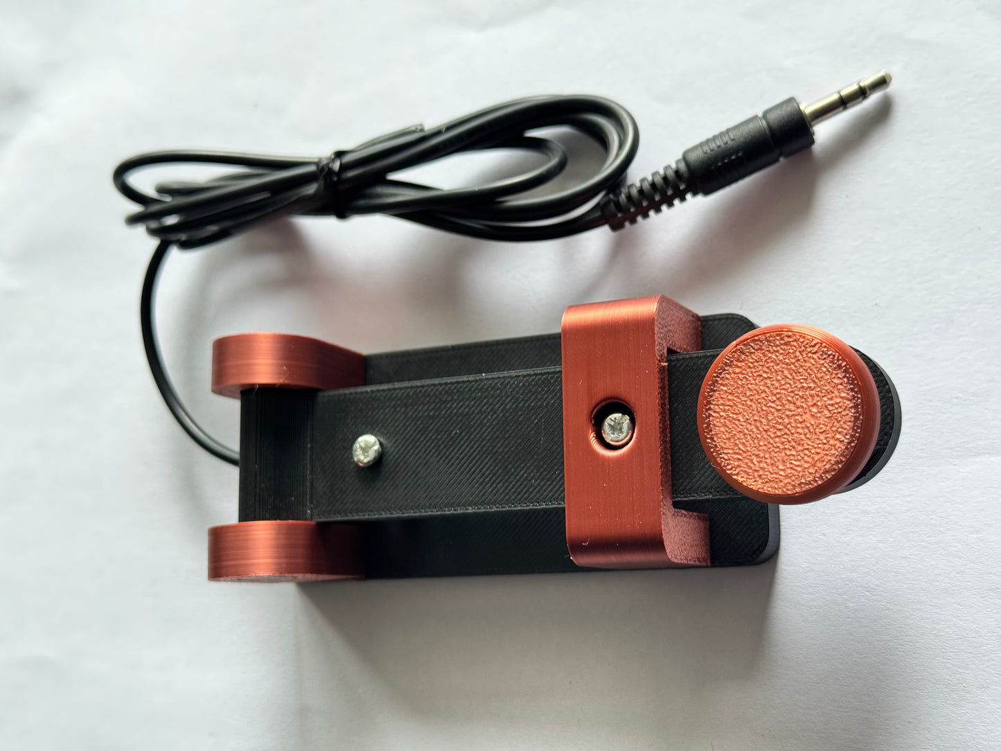 Vertical Keyer Code Morse CW inserti color rame - Icom,yaesu,kenwood ecc