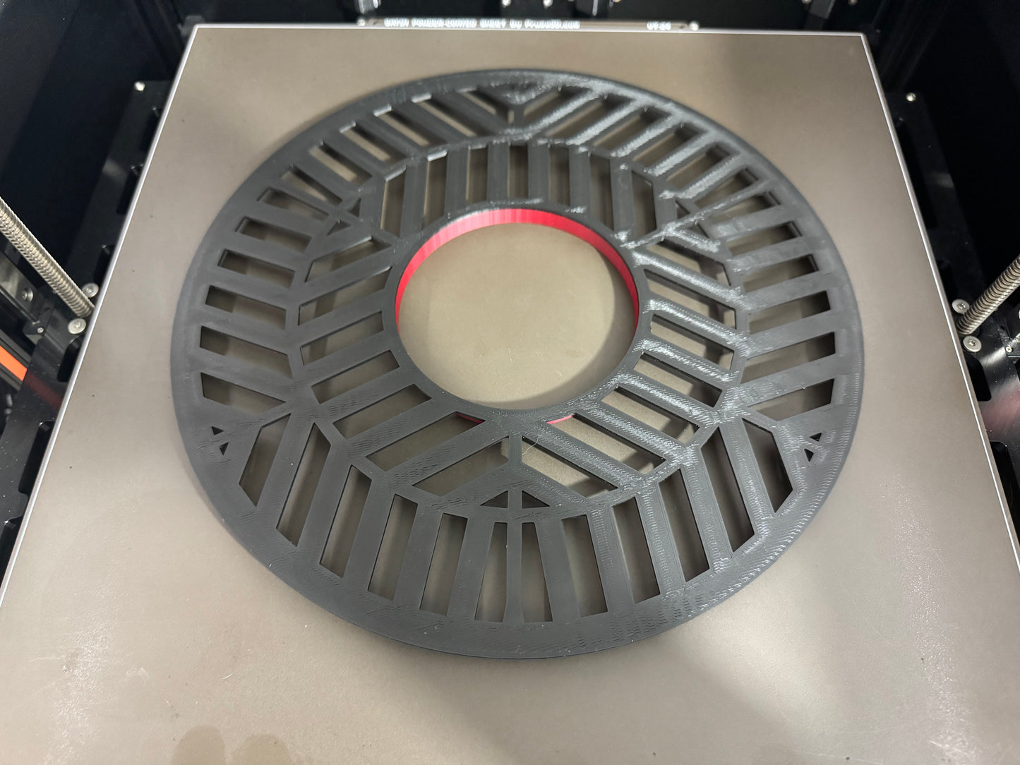 Maschera Tri-Bahtinov Bi-Color Nera e Rossa per SC Celestron C11 XLT / EDGE