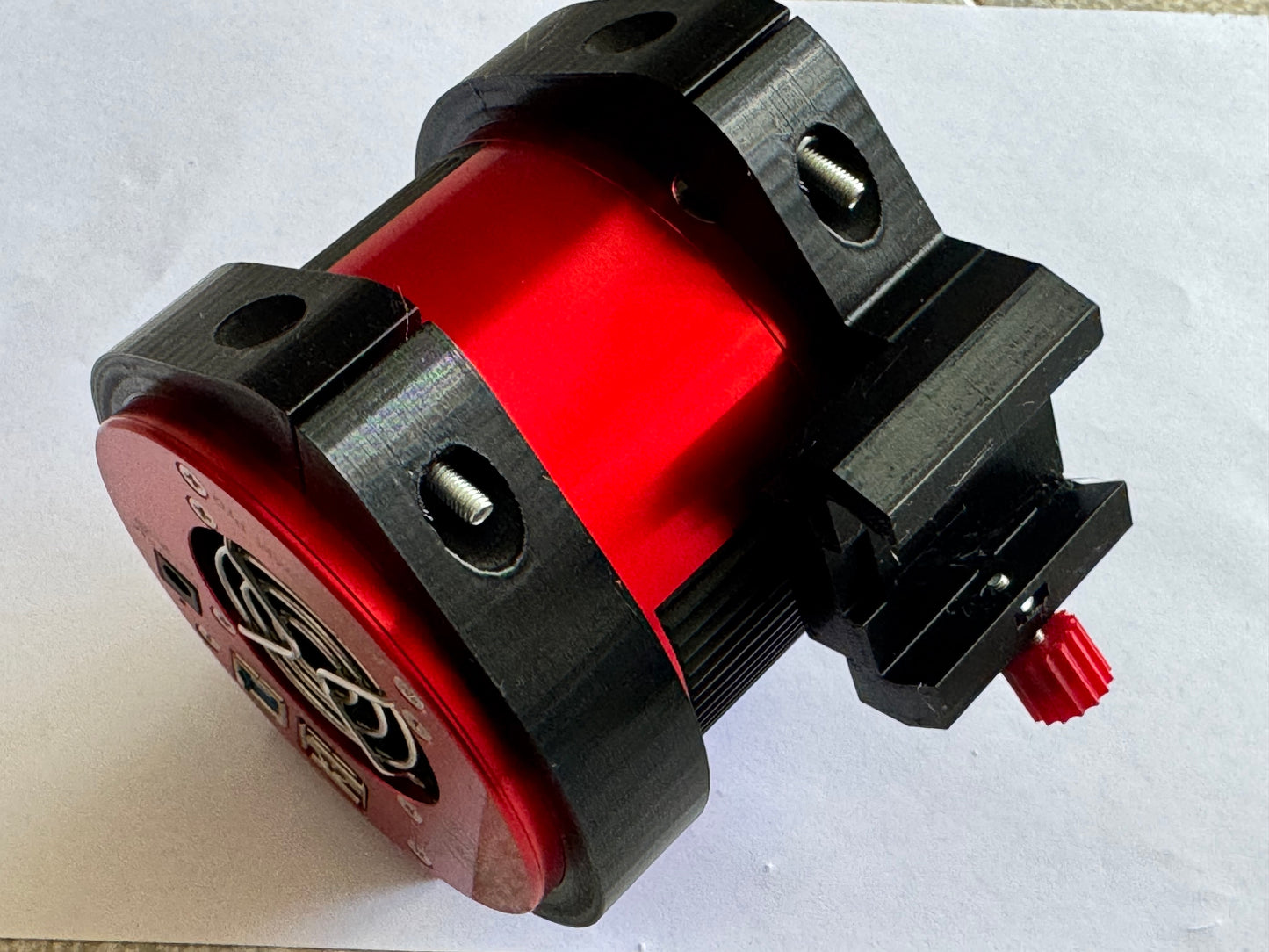 Anelli + Supporto Cercatore per ZWO ASI (90mm) – Compatibile 26000 /2400/6200