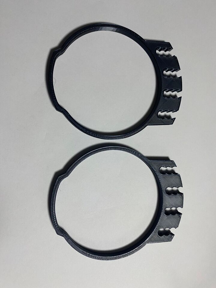 2x Ferma Cavi per Camere ZWO 78mm - ASI294MC pro, ASI533MC Pro e simili