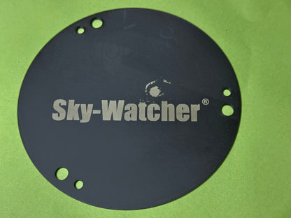 Deflettore + Back plate in fibra di cabonio per telescopio newton Skywatcher 150P