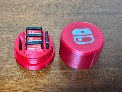 Portacartucce Nintendo Switch Rosso con Logo