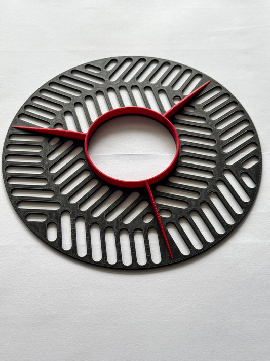 Black and Red Tri-Bahtinov Bi-Color Mask for SC Celestron C8 Classic