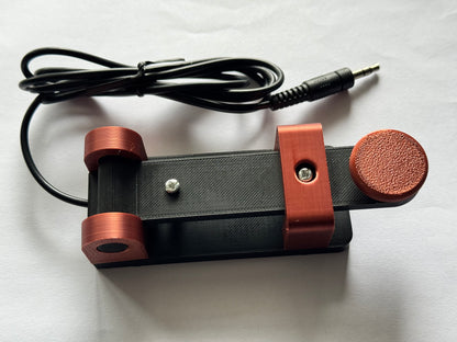 Vertical Keyer Code Morse CW inserti color rame - Icom,yaesu,kenwood ecc