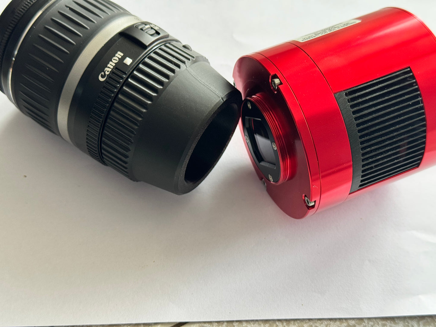 Adattatore EOS-T2 per Fotocamere ZWO ASI – Compatibile con Obiettivi Canon