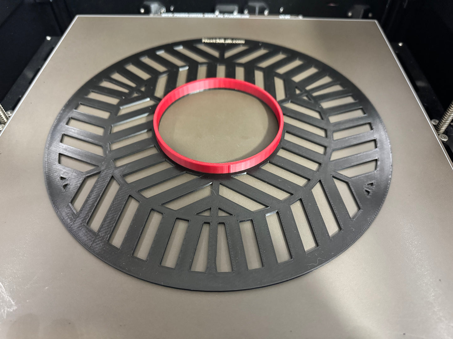 Black and Red Tri-Bahtinov Bi-Color Mask for SC Celestron C8 Classic