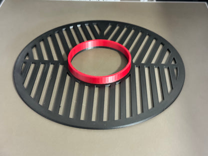 Maschera di Bahtinov Bi-Color Nera e Rossa per Meade 8" LX200 ACF