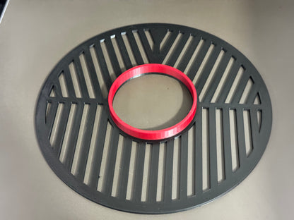 Maschera di Bahtinov Bi-Color Nera e Rossa per Meade 8" LX200 ACF