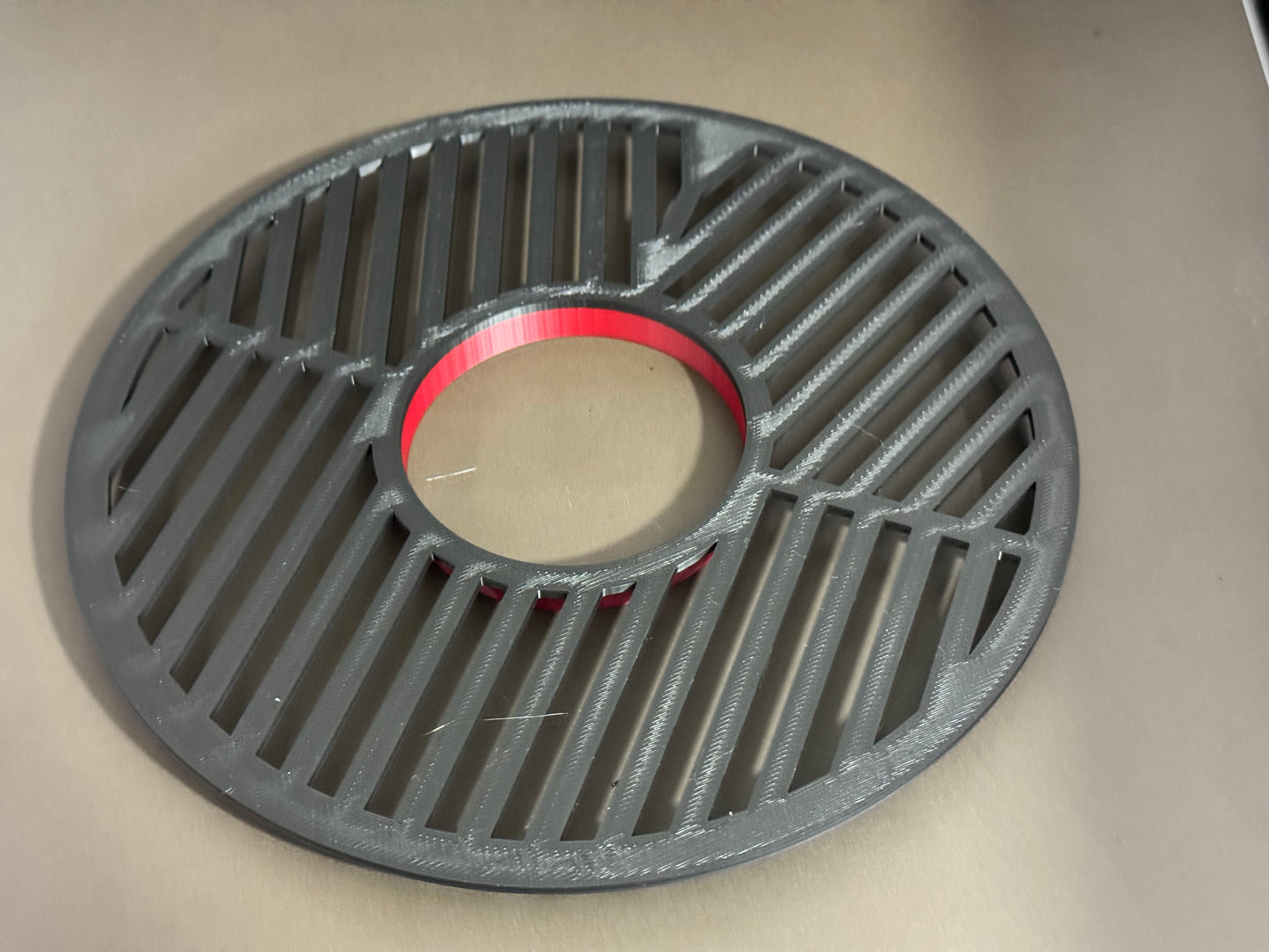 Maschera di Bahtinov Bi-Color Nera e Rossa per Meade 8" LX200 ACF