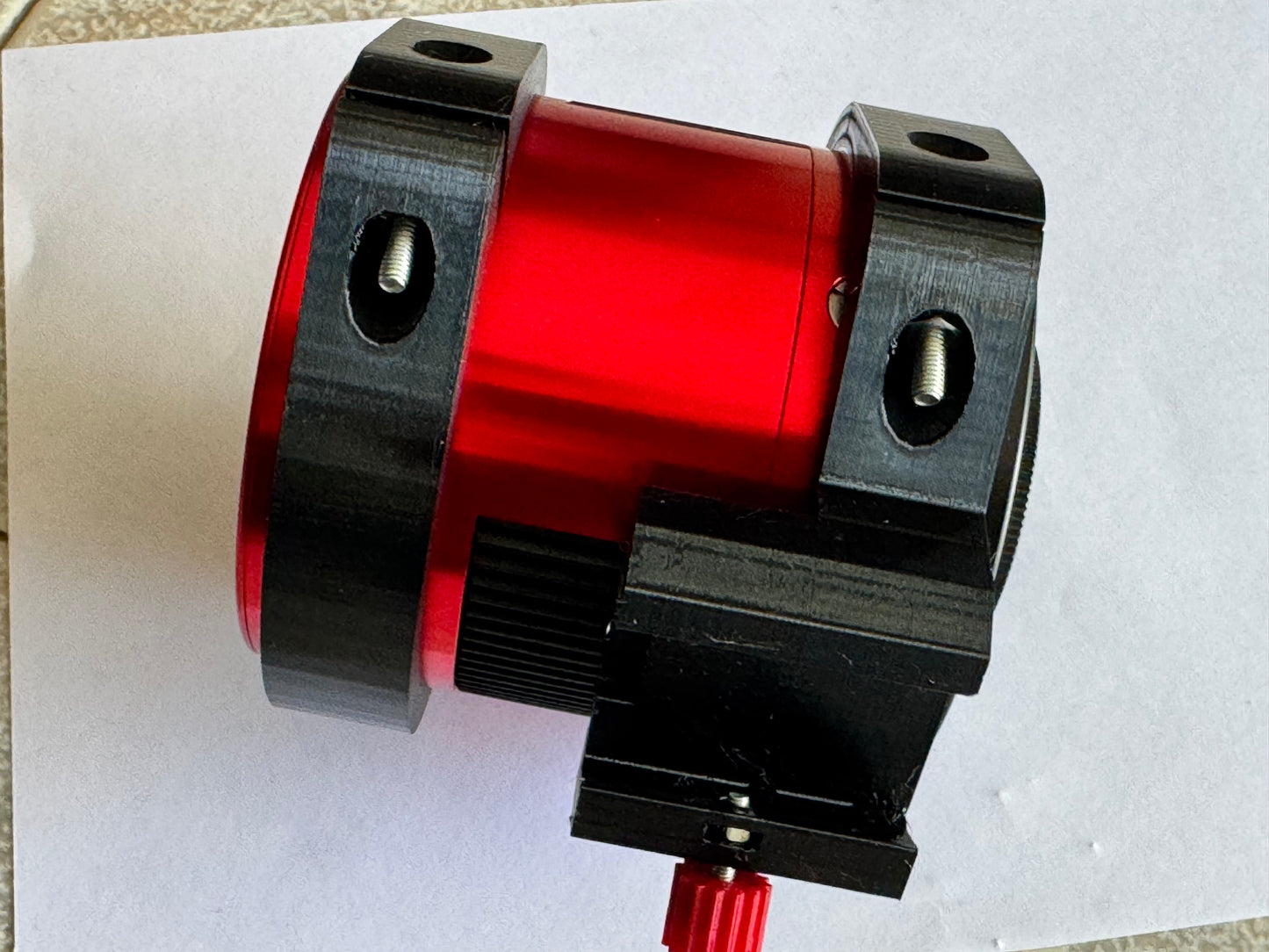 Anelli + Supporto Cercatore per ZWO ASI (90mm) – Compatibile 26000 /2400/6200