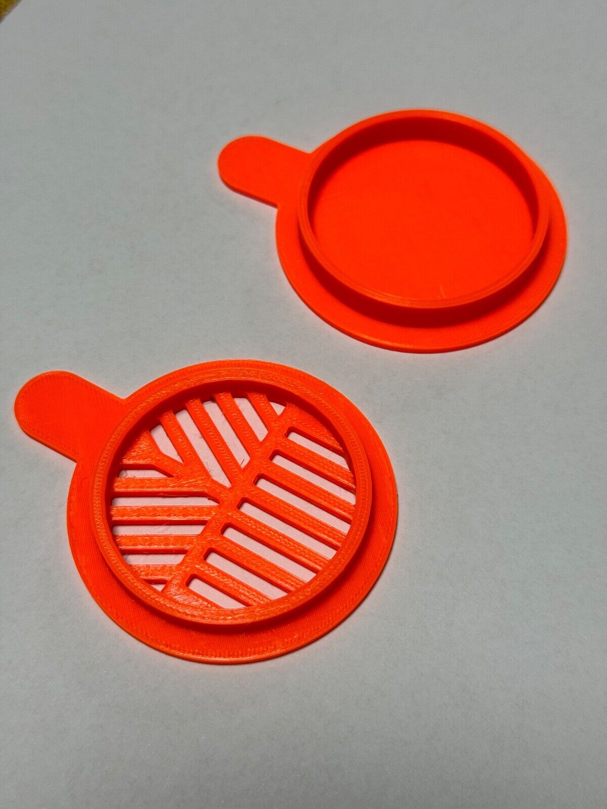 Kit Maschera di Bahtinov + Coprilente FANTASTIC ORANGE PETG per ZWO SEESTAR S50