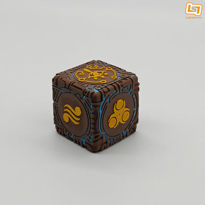 Sheikah Cube – Porta Giochi Zelda Ispirato a "Breath of the Wild"