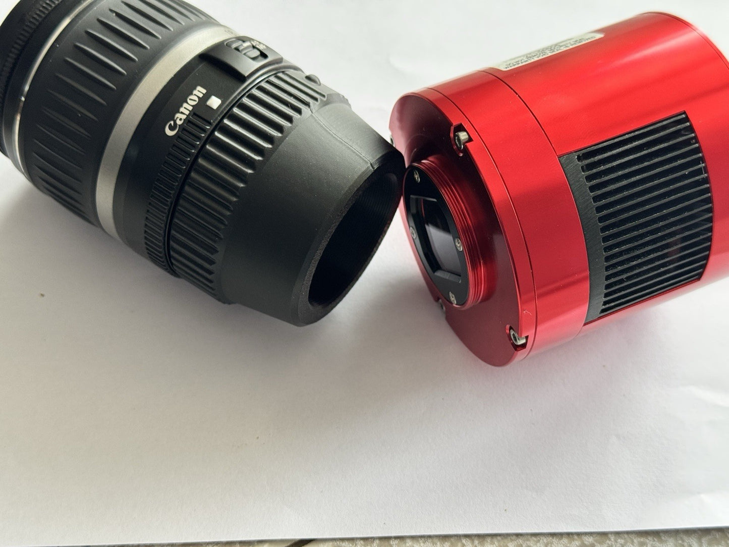 Adattatore EOS-T2 per Fotocamere ZWO ASI – Compatibile con Obiettivi Canon