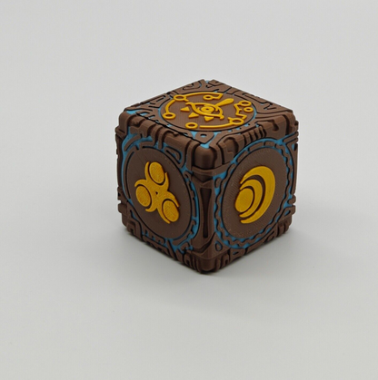 Sheikah Cube – Porta Giochi Zelda Ispirato a "Breath of the Wild"