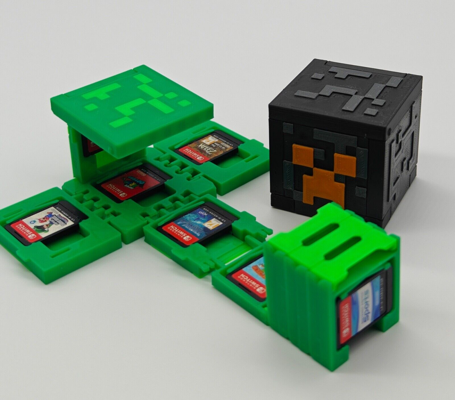 Minecraft Creeper Cube – 13 Giochi Switch in un Cubo da 5 cm