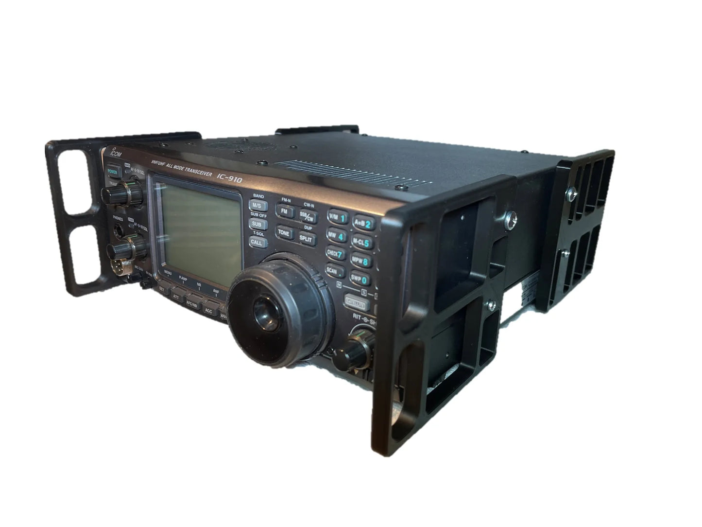 Coppia di maniglie nere per ICOM IC-910