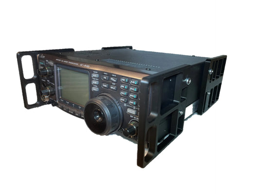 Coppia di maniglie nere per ICOM IC-910