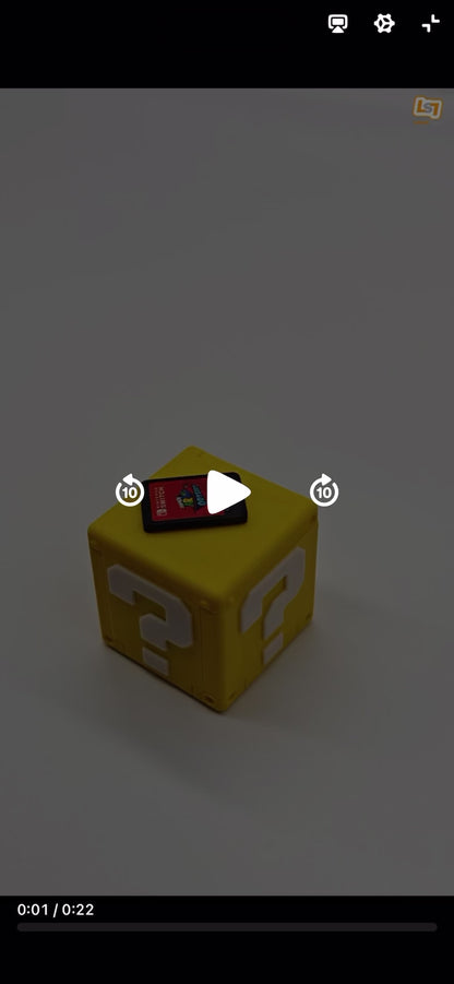Le Cube: 13 Switch Games in 1 Question Block of 5cm